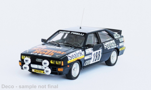 Audi quattro, No.198, Rallye WM, Rallye Monte Carl