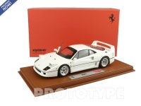 Ferrari F40 Wit En BBR-Kyosho Zilveren Velgen