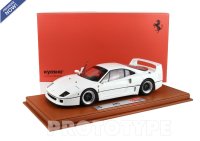 Ferrari F40 Jantes BBR-Kyosho blanches et noires-argentées