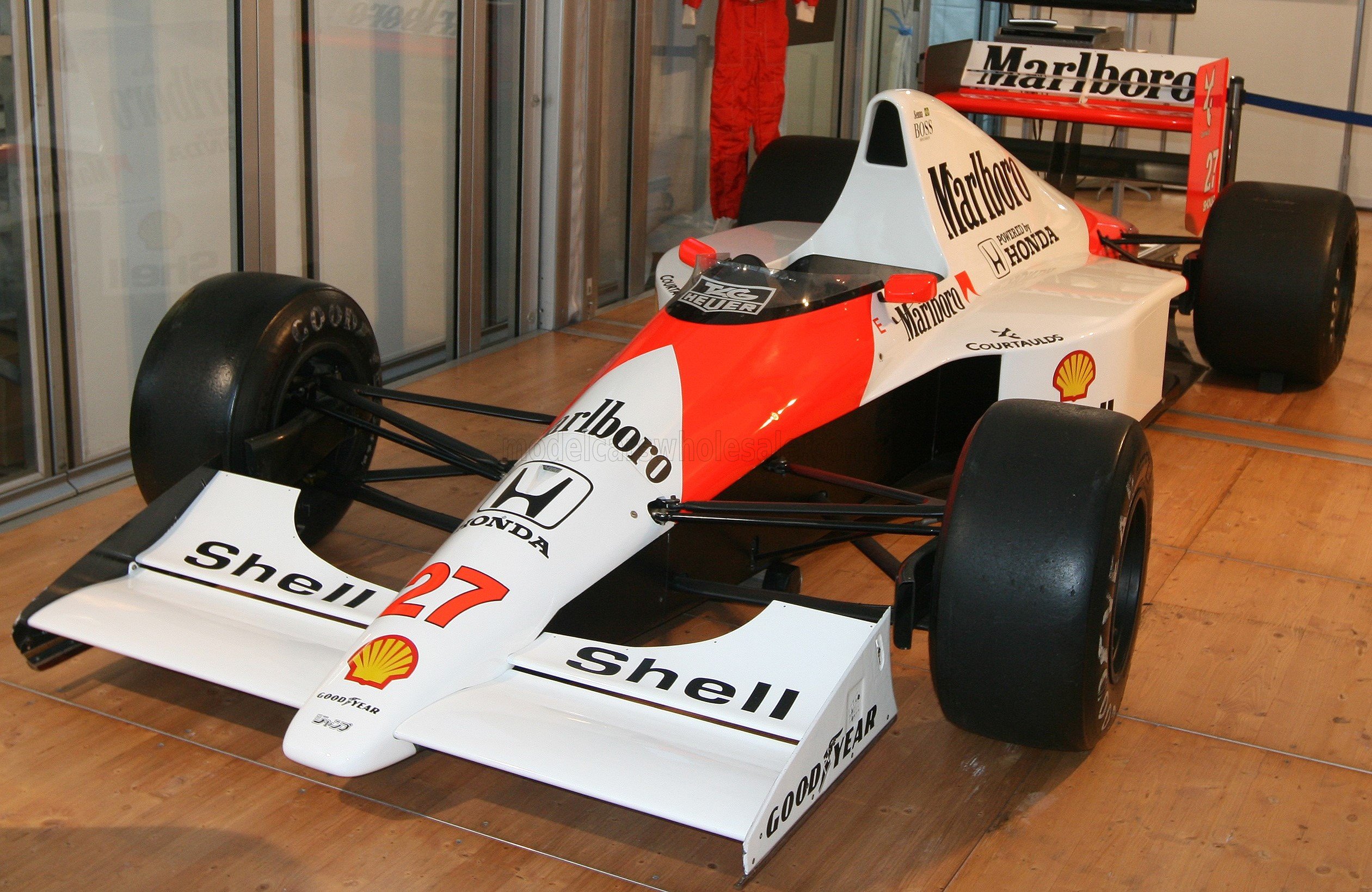 McLAREN - F1 MP4/5B HONDA V10 TEAM MARLBORO N 27 W