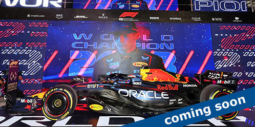 RED BULL RACING HONDA RB19 - MAX VERSTAPPEN - 2ND 