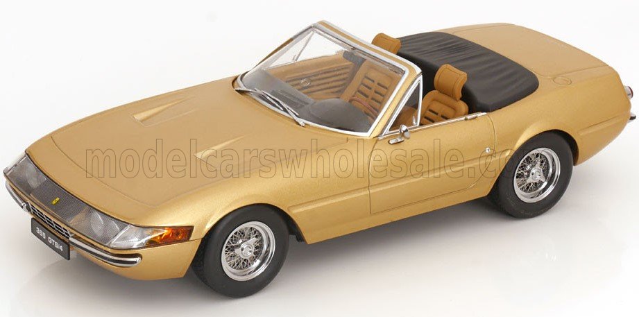 FERRARI - 365 GTS DAYTONA SPIDER OPEN 1969 - GOLD 