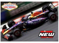 Red Bull RB19 #1 Max Verstappen with Helmet, Winner Las Vegas GP 2023,