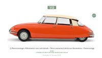 CITROËN ID 19 1957 CAPUCINE ORANGE AND CREAM