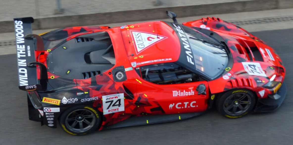 Ferrari 296 GT3 No.74 Kessel Racing-24H Spa 2024-H