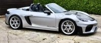 Porsche 718 Spyder RS w/ Weissach Pack 2023 GT-Silvermetallic