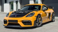 Porsche Cayman GT4 RS met Weissach pakket 2023 Bahama geel