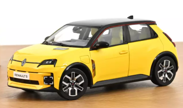 Renault 5 E-Tech 100% Electric 2024 Pop Yellow & B