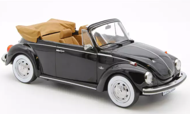 VW 1303 Cabriolet 1972 Black