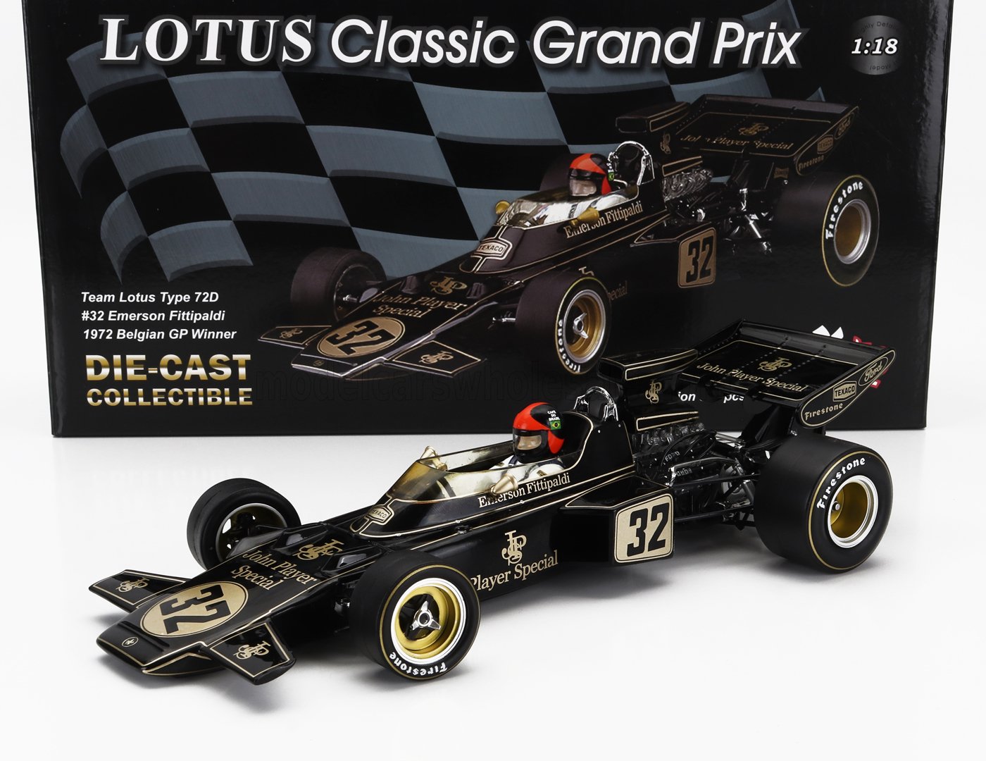 LOTUS - F1 72D TEAM LOTUS JPS JOHN PLAYER SPECIAL 