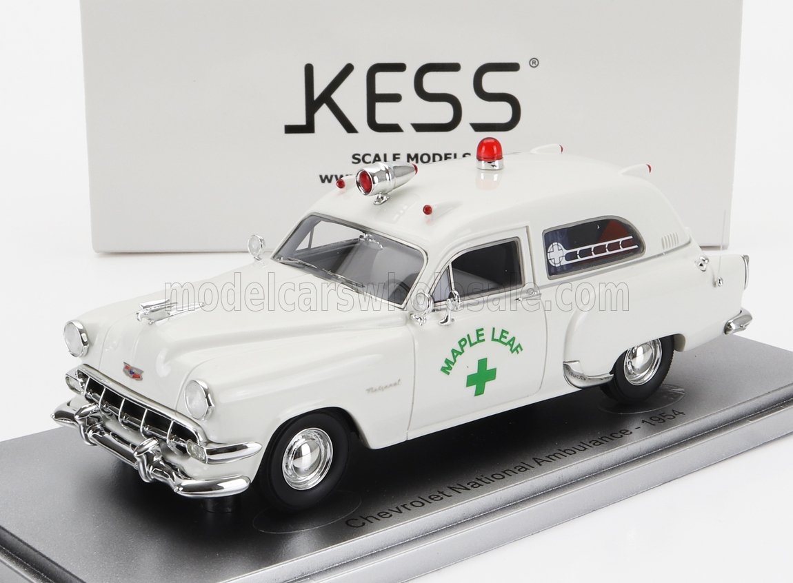 CHEVROLET - NATIONAL AMBULANCE MAPLE LEAF 1954