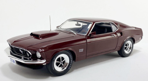 Ford Mustang Boss 429, Royal maroon 1969