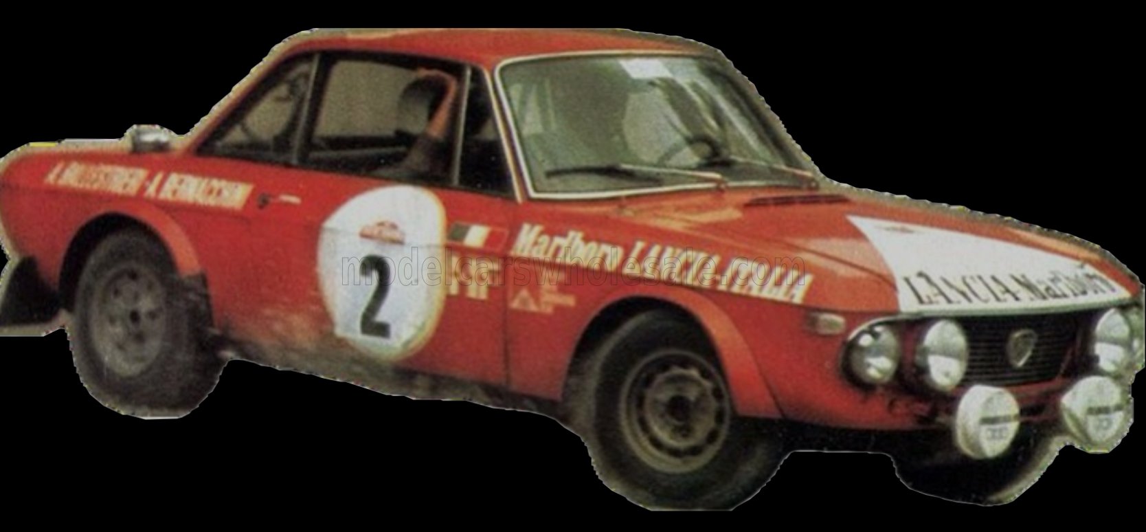 LANCIA - FULVIA HF 1600 COUPE N 2 WINNER RALLY SAN