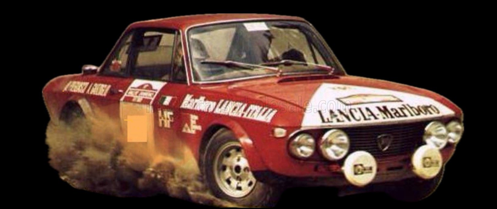 LANCIA - FULVIA HF 1600 COUPE N 12 2nd RALLY SANRE