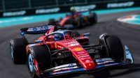 Ferrari SF24 GP USA Miami 2024 - Package Luxe Livrée Bleu clair Leclerc Spécial