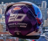 HELMET Kevin Magnussen Haas F1 Team GP Monaco 2024