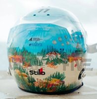 HELMET Valtteri Bottas Stake F1 Team Kick Sauber GP Monaco 2024