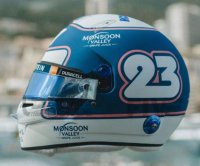 HELMET Alexander Albon Williams Racing GP Monaco 2024