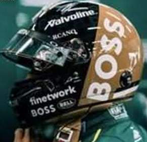 Helmet Fernando Alonso Aston Martin Aramco F1 Team