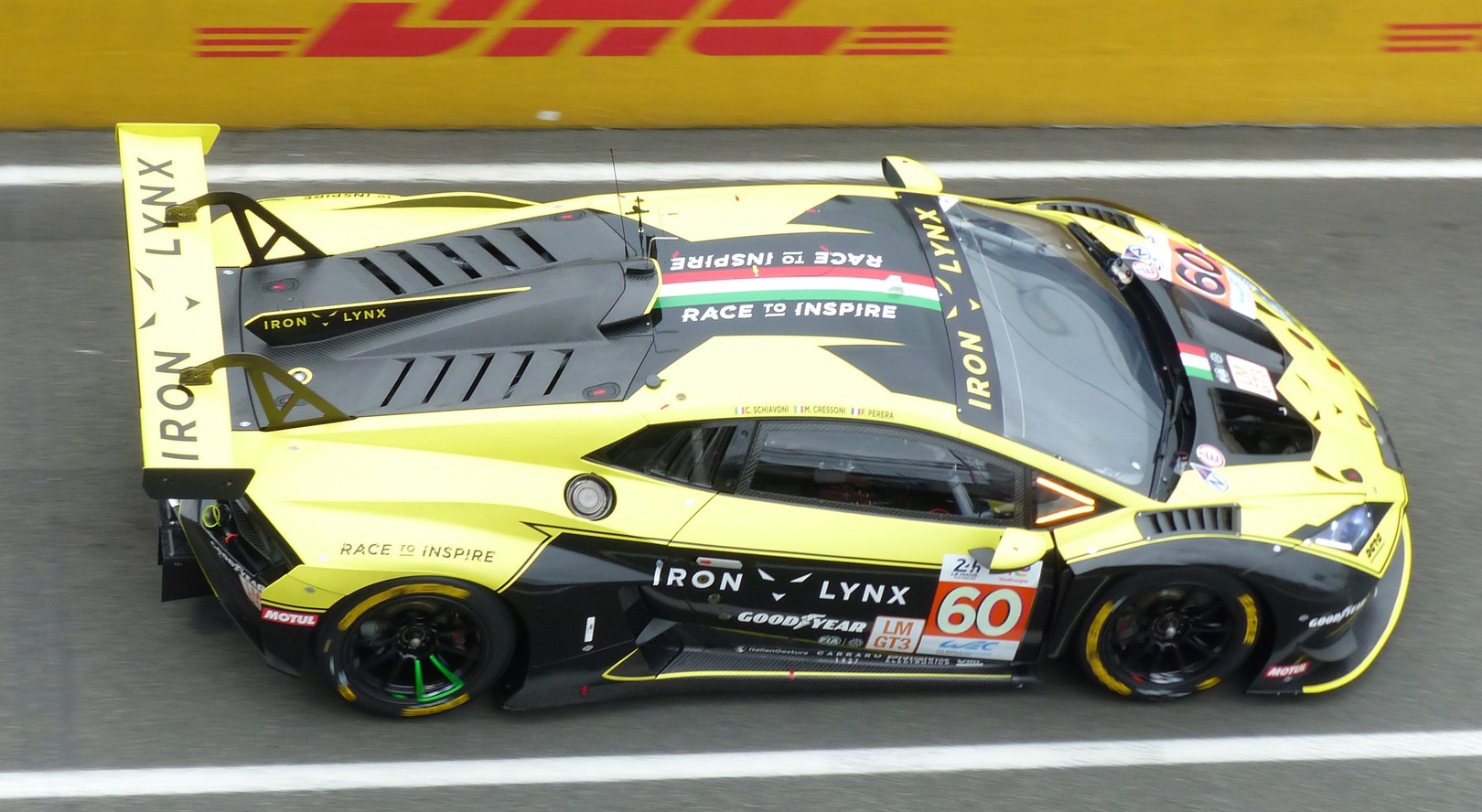 LAMBORGHINI HURACAN GT3 EVO2 NO.60 IRON LYNX LE MA