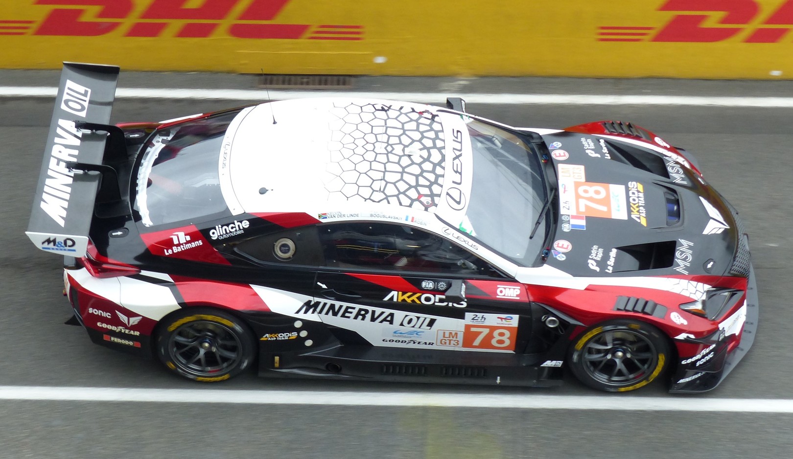 LEXUS RC F GT3 NR. 78 AKKODIS ASP TEAM LE MANS 24H