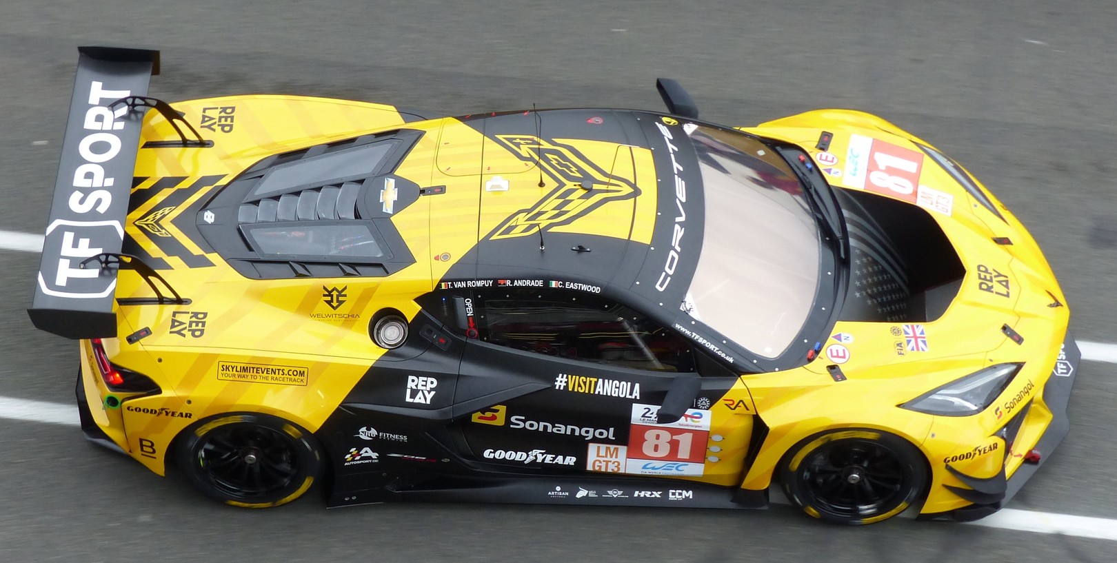 CORVETTE Z06 GT3.R NR. 81 TF SPORT LE MANS 24H 202