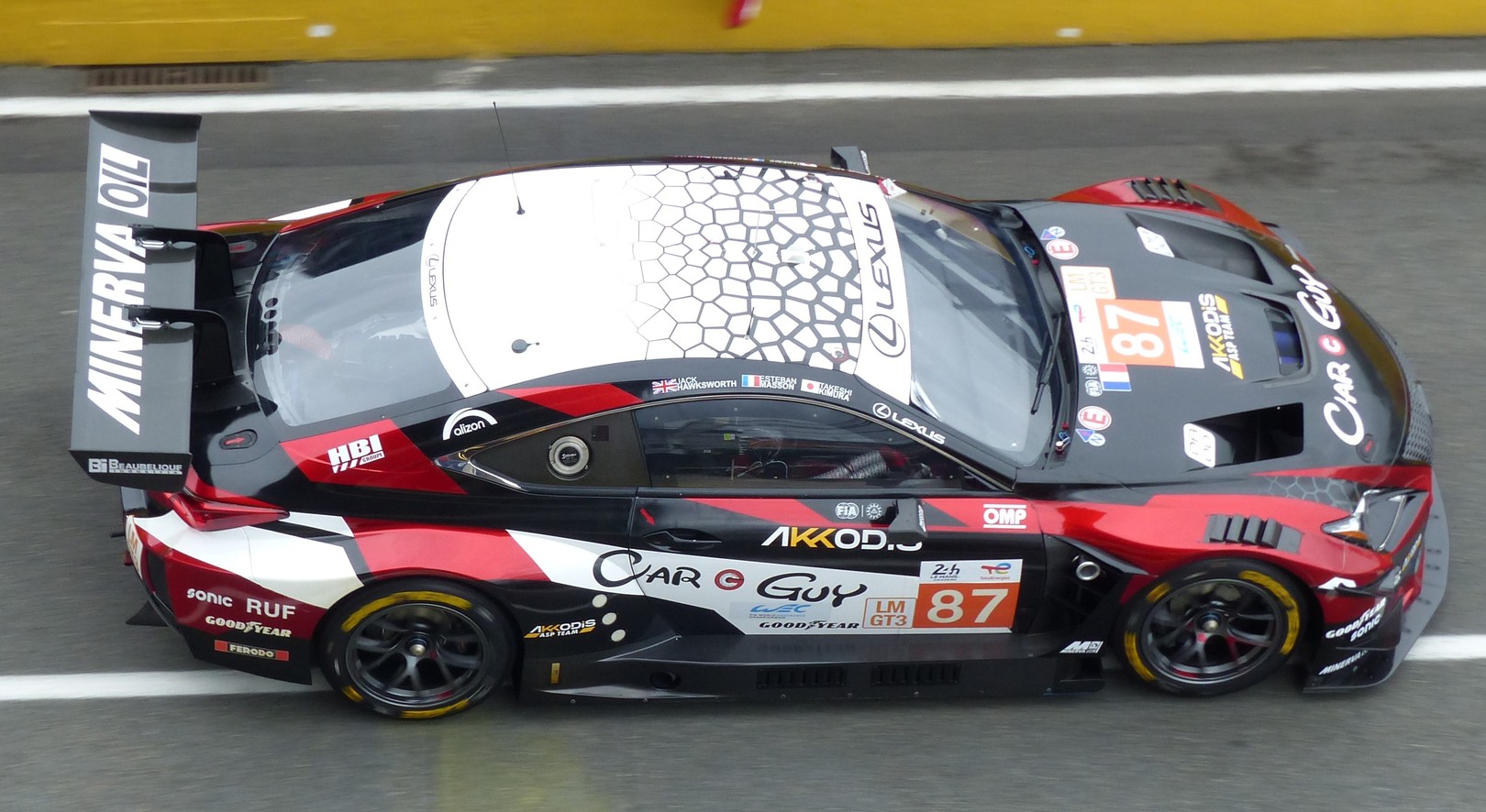 LEXUS RC F GT3 NR. 87 AKKODIS ASP TEAM LE MANS 24H