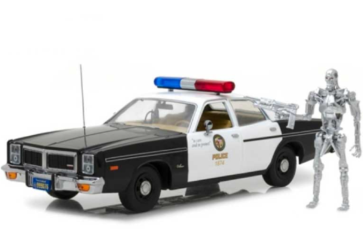 Dodge Monaco Metropolitan Police with 1:18 T-800 E