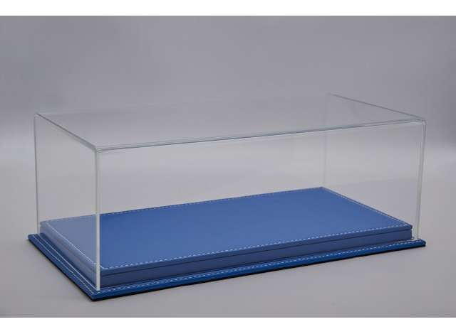 Mulhouse 1/18 Scale Display Case with Blue leather