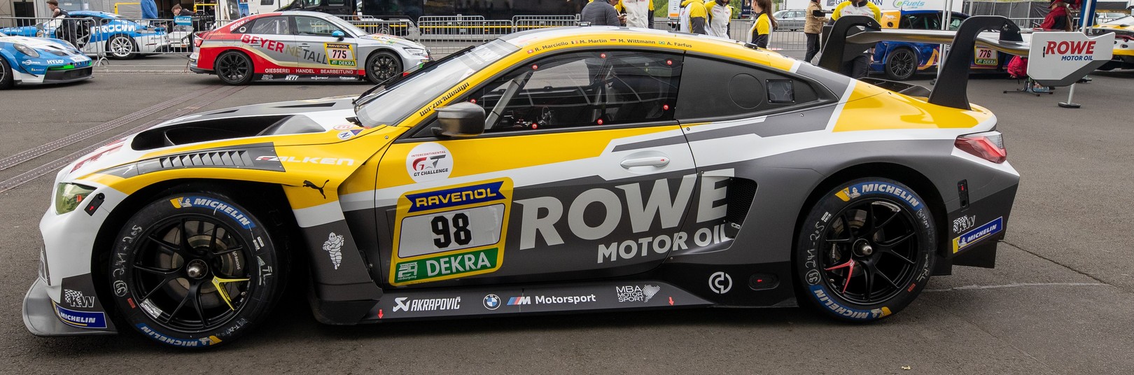 BMW M4 GT3 NO.98 ROWE RACING 7TH 24H NÜRBURGRING 