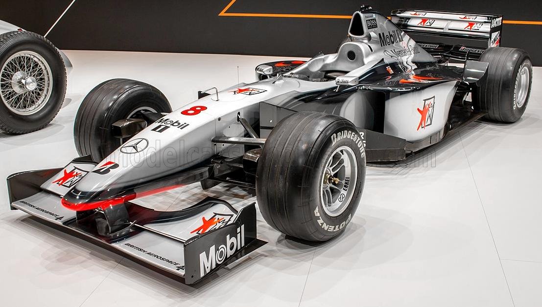 McLAREN - F1 MERCEDES MP4/13 N 8 WORLD CHAMPION PO