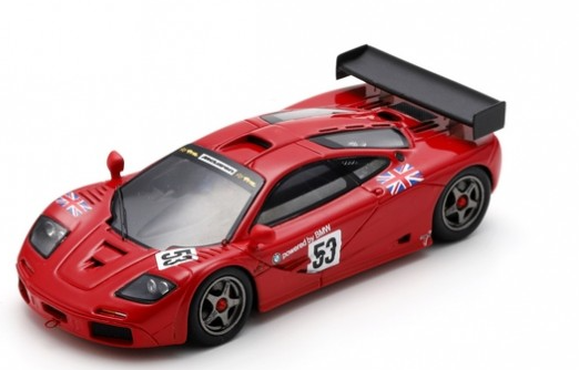 MCLAREN F1 GTR N°53 Préqualification Le Mans 199