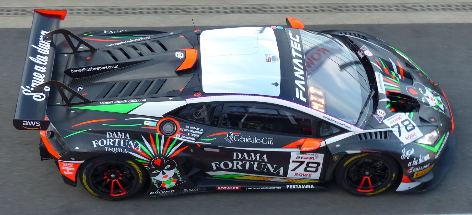 Lamborghini Huracán GT3 EVO 2 nr. 78 Barwell Moto