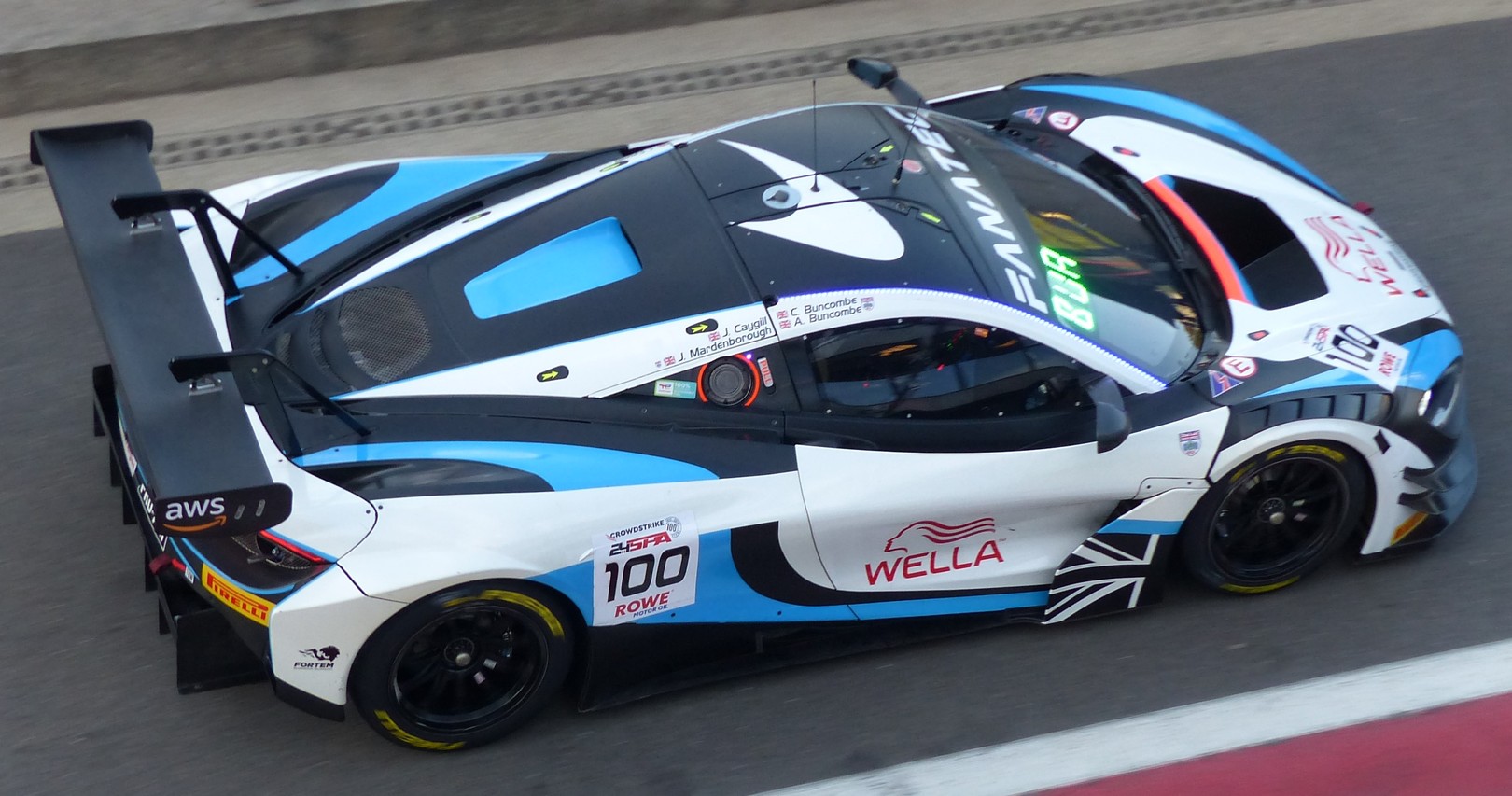 McLaren 720S GT3 EVO No.100 Team RJN 3e PRO-AM kla