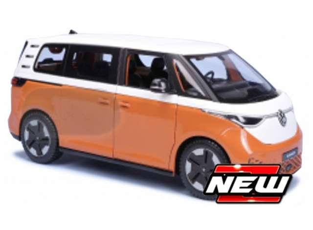 VOLKSWAGEN - ID.BUZZ MINIBUS 2023 - ORANGE WHITE