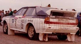 AUDI - QUATTRO A2 N 2 WINNER RALLY ARGENTINA 1983 