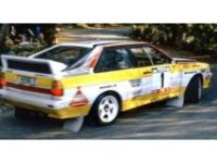 AUDI - SPORT QUATTRO A2 TEAM AUDI SPORT N 1 WINNER RALLY PORTUGAL 1984 HANNU MIKKOLA - ARNE HERTZ