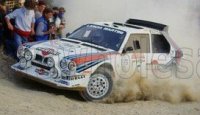 LANCIA - DELTA S4 TEAM MARTINI RACING N 5 WINNER RALLY ARGENTINA 1986 MIKI BIASION - TIZIANO SIVIERO