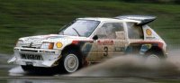 PEUGEOT - 205 TURBO 16 EVO2 N 3 WINNER RALLY NEW ZEALAND 1986 JUHA KANKKUNEN - JUHA PIIRONEN