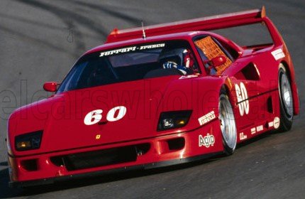 FERRARI - F40 LM N 60 3rd IMSA GTO LAGUNA SECA 198