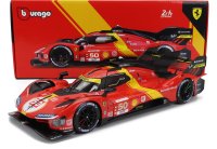 FERRARI - 499P 3.0L TURBO V6 TEAM FERRARI AF CORSE N 50 5th 24h LE MANS (POLE POSITION) 2023 ANTONIO FUOCO - MIGUEL MOLINA - NICKLAS NIELSEN