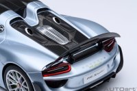 Porsche 918 Spyder Weissach Package (Liquid Metal Chrome Blue)