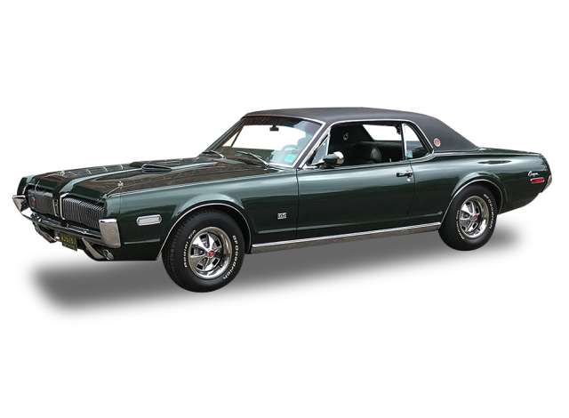 Mercury Cougar XR7G, augusta green 1968