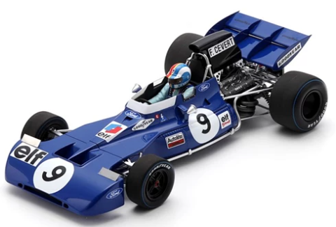 Tyrrell 002 No.9 Winnaar US GP 1971 Francois Cever