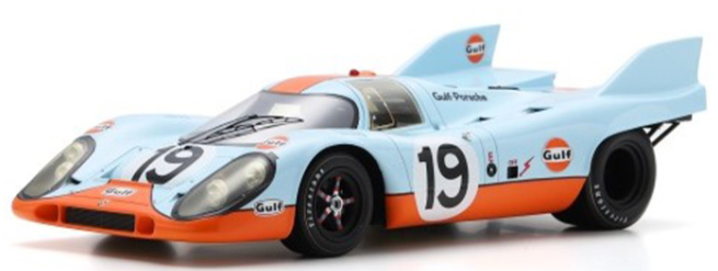 Porsche 917 K nr. 19 2e Le Mans 24H 1971 R. Attwoo