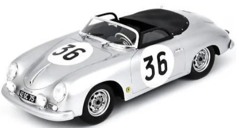 Porsche 356 Speedster nr. 36 Le Mans 24H 1957 M. S