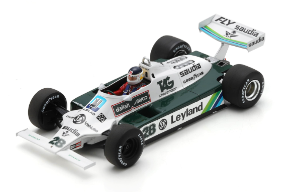 Williams FW07C nr. 28 winnaar GP van Monaco 1980 C