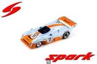 Gulf-Mirage GR8 nr. 11 winnaar 24H Le Mans 1975 J. Ickx - D. Bell