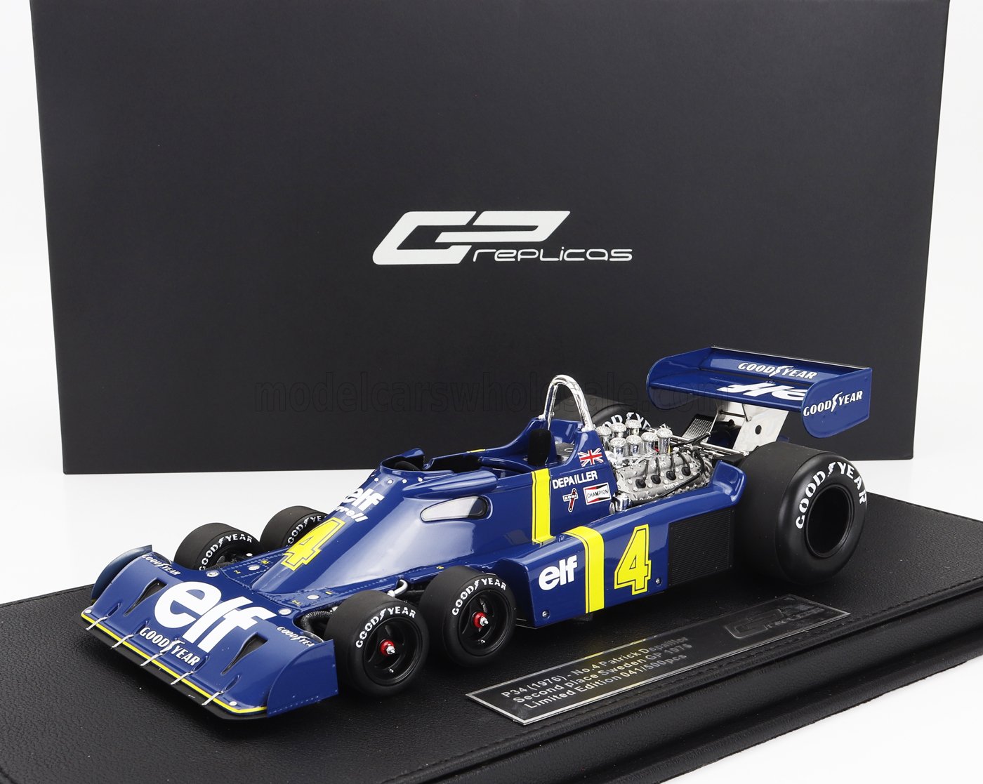 TYRRELL - F1 P34 ELF 6 WHEELS N 4 2nd SWEDEN GP 19