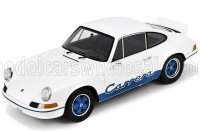 PORSCHE - 911 2.7 RS COUPE PRESENTATION 1972 - WHITE BLUE